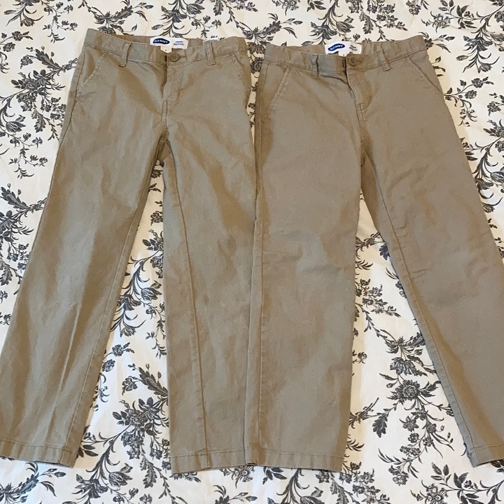 Old navy school uniform pants